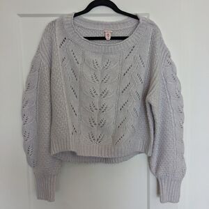 Victoria Secret pale lavender sweater